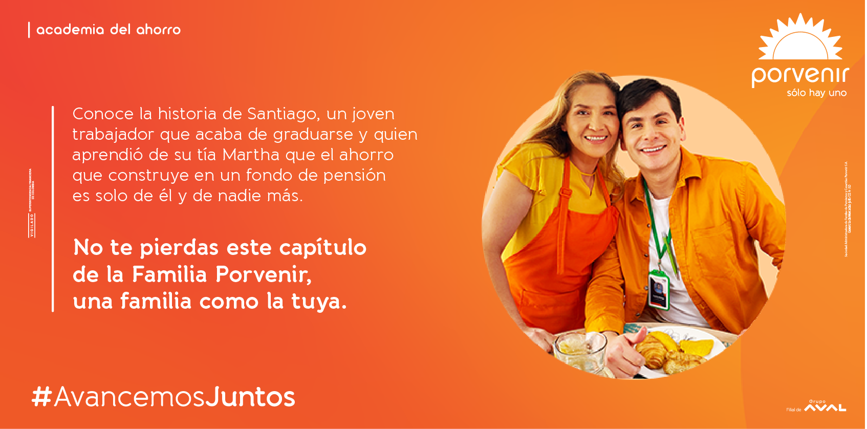 ¿Aún no sabes qué hacer para pagar el estudio de tus hijos? Conéctate a nuestro segundo capítulo de la tercera temporada y en compañía de la Familia Porvenir aprende más sobre los hábitos de ahorro y herramientas financieras que te permitirán cumplir tus sueños en familia.  Si quieres saber más sobre el Sello de Calidad en Educación Financiera que obtuvimos con nuestro programa Academia del Ahorro ingresa aquí: https://www.superfinanciera.gov.co/sellosEducacion/certificados/categoria/1  #FamiliaPorvenir #AcademiaDelAhorro #AvancemosJuntos